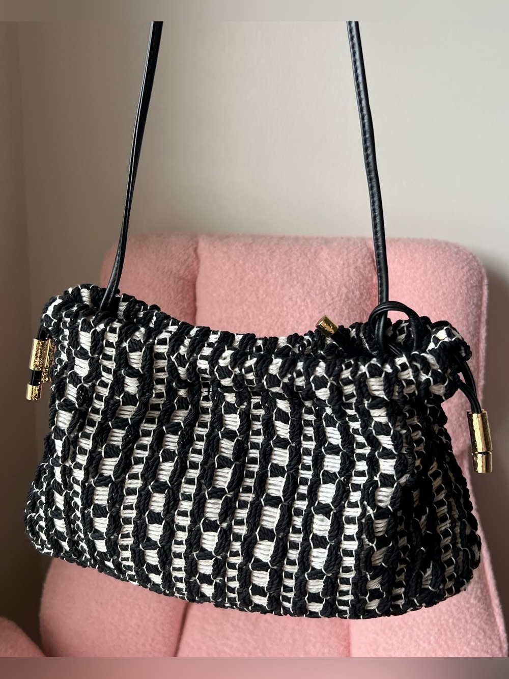 Ulla Johnson Mini Crotchet Shoulder Bag